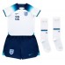 Günstige England Jude Bellingham #22 Babykleidung Heim Fussballtrikot Kinder WM 2022 Kurzarm (+ kurze hosen)